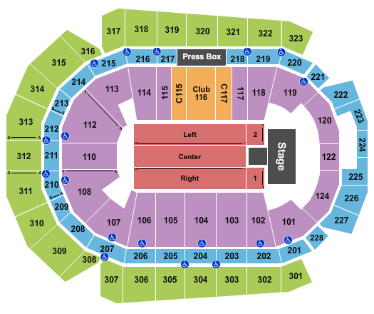 Wells Fargo Arena Matt Rife Seating Chart